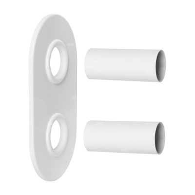 Zestaw maskujący podwójny do podłączeń grzejnika