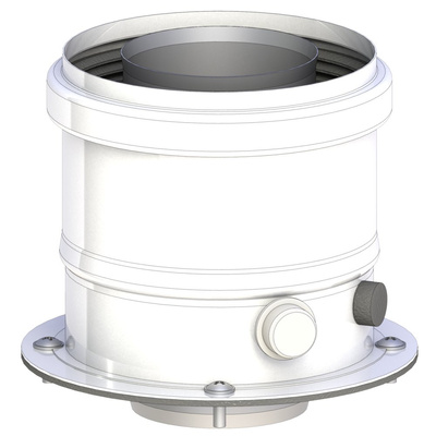 Złączka kotła Ferroli z króćcami pomiarowymi 60/100