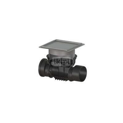 Korpus/czyszczak DN 200 z pokrywą pod płytkę