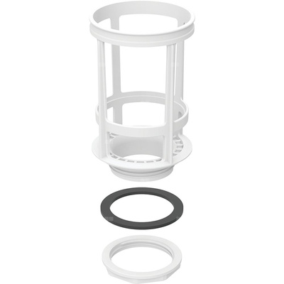 Gniazdo zaworu spustowego Geberit do spłuczki natynkowej AP121: Biały-alpin