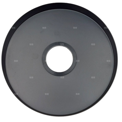 Rozeta do baterii wannowej wolnostojącej Glamour/ Magic, czarny