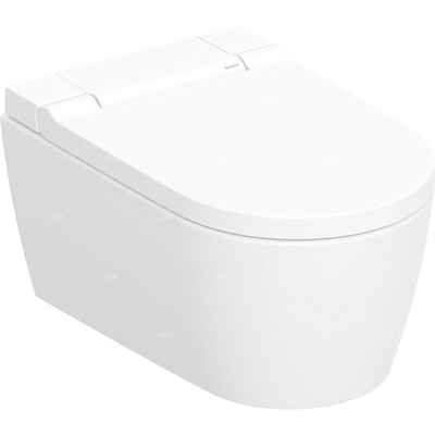 Urządzenie WC z funkcją higieny intymnej Geberit AquaClean Sela, wisząca miska WC: Miska ustępowa: biały / KeraTect, Panel dekoracyjny: biały