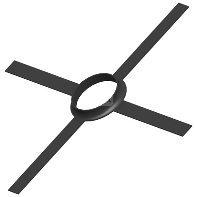 Obejma montażowa fi 80mm z tworzywa sztucznego