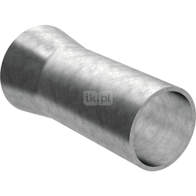 Złączka przejściowa GEBERIT Mapress, stal nierdzewna, 42 mm, DN 40 x 48.3 mm (końcówka wciskowa x zaślepka do zgrzewania)