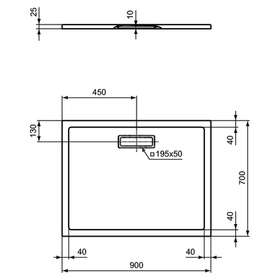 ULTRAFLAT NEW BRODZIK 90X70 PROS.