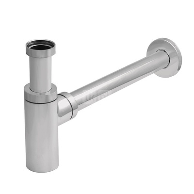 SYMSO00 Syfon mosiężny okrągły chromowany