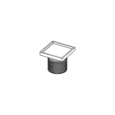 TECEdrainpoint S - nasadka typu plate do zabudowy płytką ceramiczną 142 x 142 mm