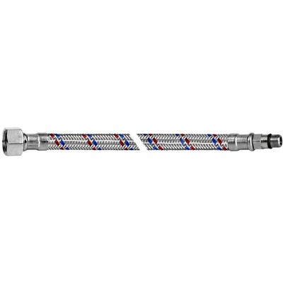 QIK Wąż elastyczny w oplocie INOX 3/8 X M10 30 KR