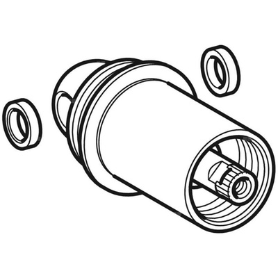 Zestaw głowicy zaworu podtynk. DN15