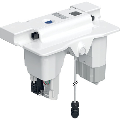 Jednostka funkcjonalna do urządzeń WC z funkcją higieny intymnej, do modelu ekspozycyjnego Geberit AquaClean Sela, biały matowy