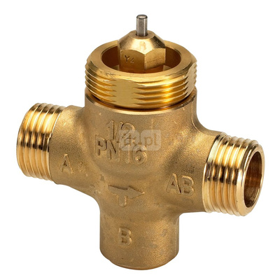 Zawór regulacyjny dwudrożny DANFOSS VZL2, DN 20 (GZ metryczny x GZ metryczny), PN 16, Kvs: 2.5 m3/h