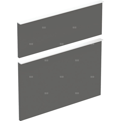 Zestaw frontów szuflad do dolnej szafki pod umywalkę GEBERIT iCon, kol. lava szer.600 mm