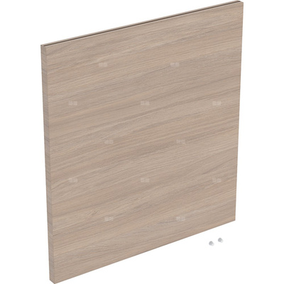 Drzwi do dolnej szafki pod umywalkę GEBERIT iCon, kol. dąb melamina, struktura drewna szer.380 mm