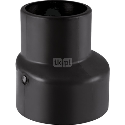 Zwężka niesymetryczna GEBERIT Silent-db20 redukcja, PE / polietylen, 63 mm, DN 60 x 56 mm (króciec)