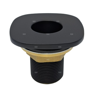 Kompletny uchwyt na słuchawkę do baterii 3-otworowej Glamour/ Magic, czarny