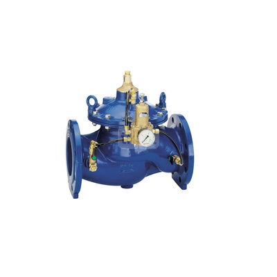 Regulator ciśnienia z zaworem pilotowym, PN25, DN80