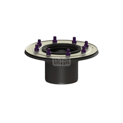 Łącznik ze stali nierdz. z koł. docisk.