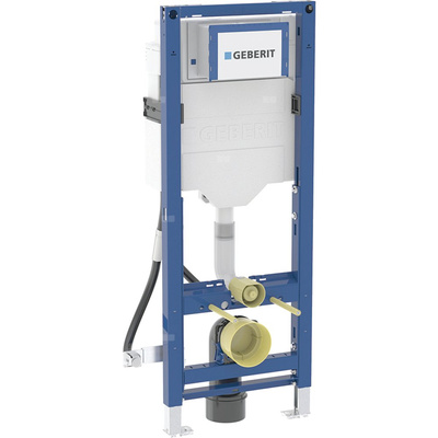 Stelaż podtynkowy Geberit Duofix do wiszących misek WC, 112 cm, ze spłuczką podtynkową Sigma 12 cm, bez barier