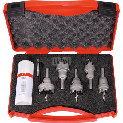 Zestaw wykrojników HM,UNICUT, 22-25-28-32-35 mm