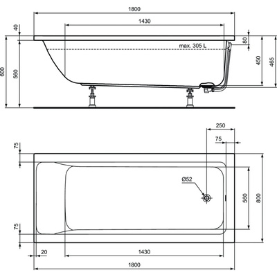 CONNECT AIR WANNA 180X80