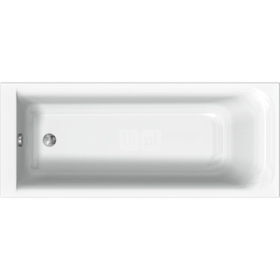 Wanna prostokątna Koło Rekord, z nogami 170x75cm