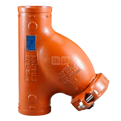 Filtr siatkowy typu Y pomarańczowy Groove - 60.3