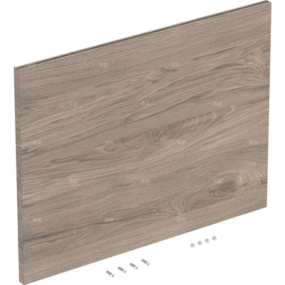 Front szuflady do dolnej szafki pod umywalkę GEBERIT iCon, kol. orzech włoski hickory melamina, struktura drewna szer.530 mm