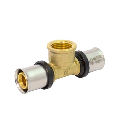 912 Trójnik zaprasowywany GW 25 x 1/2"