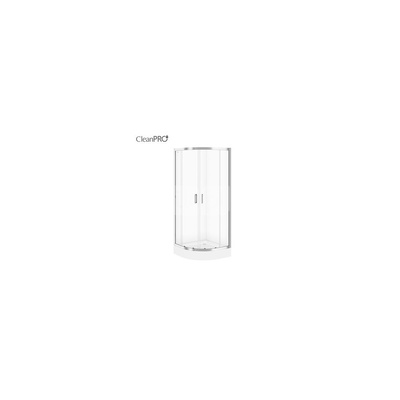 SET B97 KABINA ARTECO PÓŁOKRĄGŁA 90X190 SZK TRANS + BR TAKO 90X16 WIRT