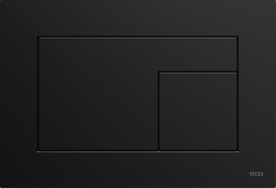 Przycisk spłukujący do WC TECEVELVET czarny (Nero Ingo) 9240732