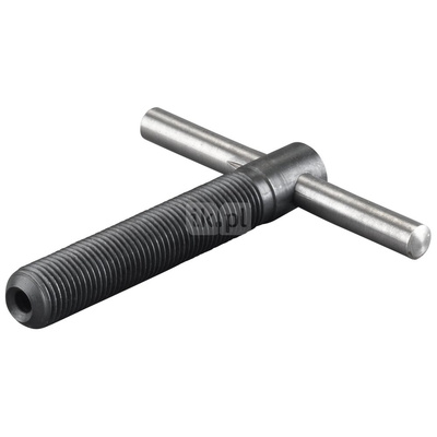 Wrzeciono zacisku zmontowane