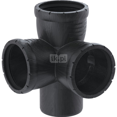 Czwórnik narożny Geberit Silent-Pro 87.5 st. d125