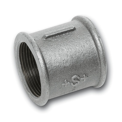 Mufa SANHA 270#, żeliwo (ocynk galwaniczny/elektrolityczny) (ocynk), 1/4'' (GW)