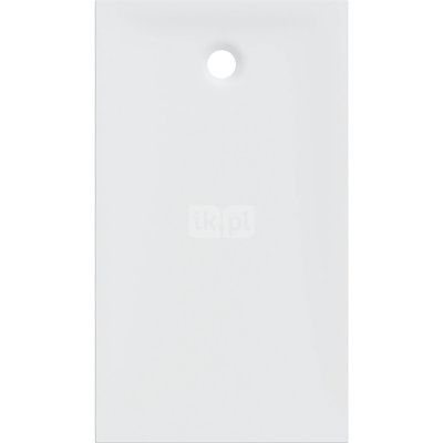 Brodzik prostokątny Geberit Nemea: 140x80x3.5cm, Biały / Matowy