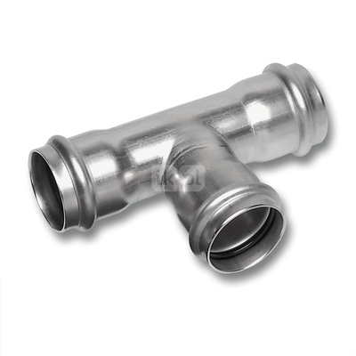 Trójnik SANHA NiroTherm stal nierdzewna 139,7 mm x 139,7 mm x 139,7 mm (zw x zw x zw)