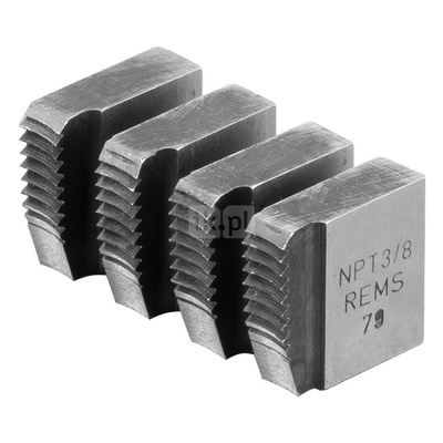 Noże gwintujące NPT 3/8, Zestaw REMS