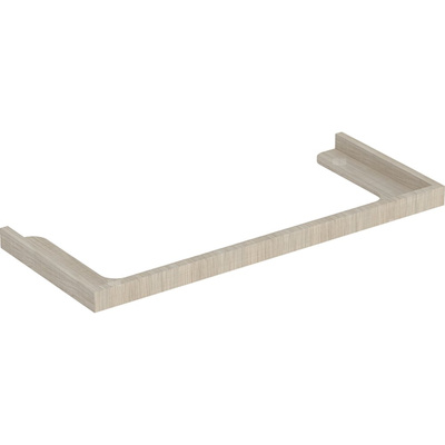 Nasadzany blat Geberit Citterio pod umywalkę: Dąb beżowy, Szerokość umywalki=120cm