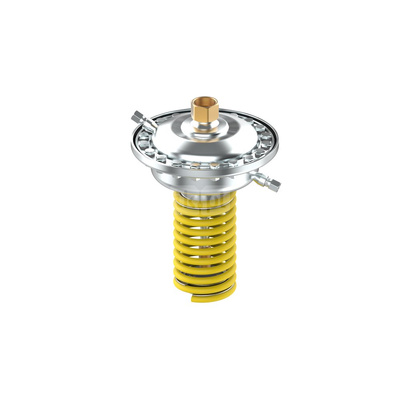 Regulator upustowy ciśnienia AFPA, PN 25, 0.10 bar - 0.60 bar, 250 cm², Żółty