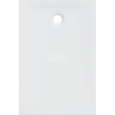 Brodzik prostokątny Geberit Nemea: 120x80x3.5cm, Biały / Matowy