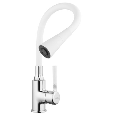 Bateria zlewozmywakowa Pogo biała