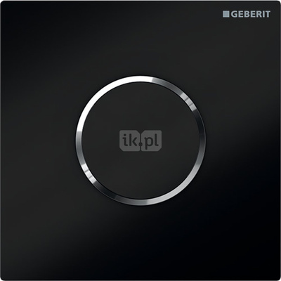 Zawór pisuarowy elektroniczny GEBERIT Typ 10, zasilanie bateryjne 1.5 V, czarny chrom