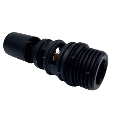 Przełącznik funkcji do baterii wannowej Siros, czarny