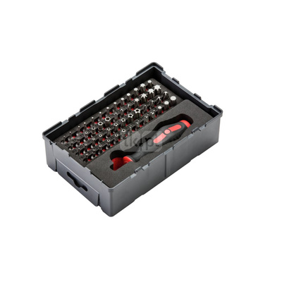 53-częściowy zestaw bezpieczeństwa i specjalny zestaw bitów 1/4", ROBOX
