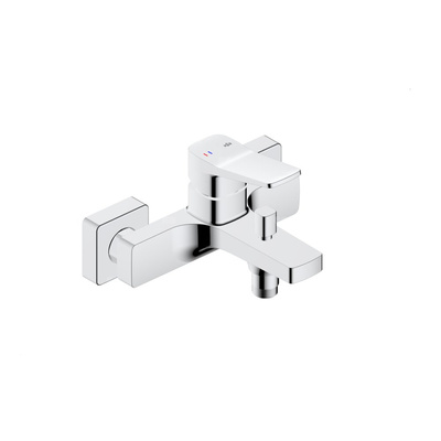 Bateria Malaga, wannowa, ścienna, chrom