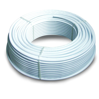 Rura PE-RT II/AL/PE-RT II IBP MLP 20 mm x 2 mm, izolacja kolor biały - kręgi 100 m wielowarstwowa gładka
