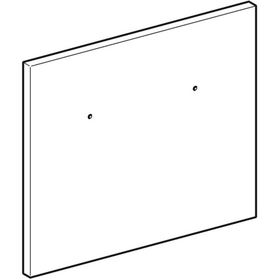 Front szuflady do taboretu keramag GEBERIT Keramag, kol. biały