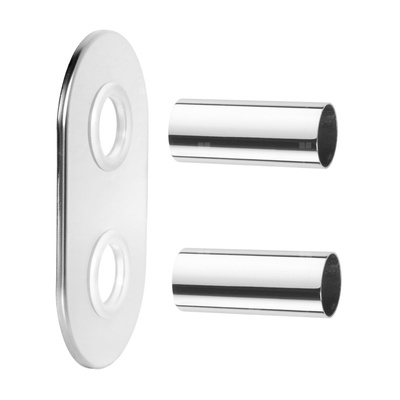 Zestaw maskujący podwójny do podłączeń grzejnika