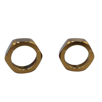 Nakrętki przyłączeniowe do deszczowni, baterii wannowej, baterii natryskowej Neri/ Hurin, miedź