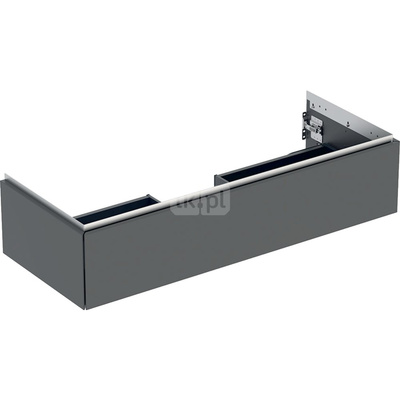 Szafka pod umywalkę Geberit ONE, z jedną szufladą: Szerokość umywalki=120cm, Lava / Lakierowany matowy