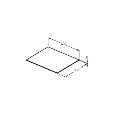 CONCA BLAT CERAM. 60 X 50.5 CM BLM BC/NC